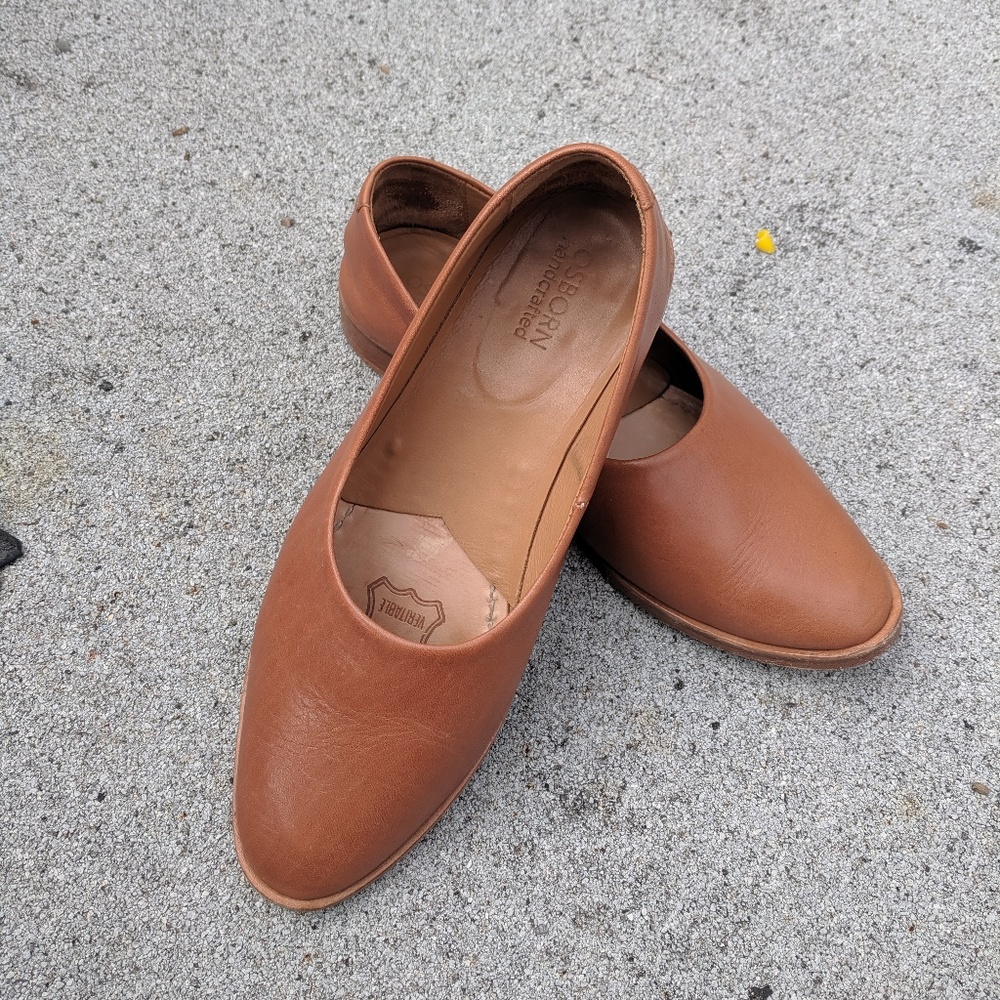 Osborn Clarity Flats in Conhaque size 37